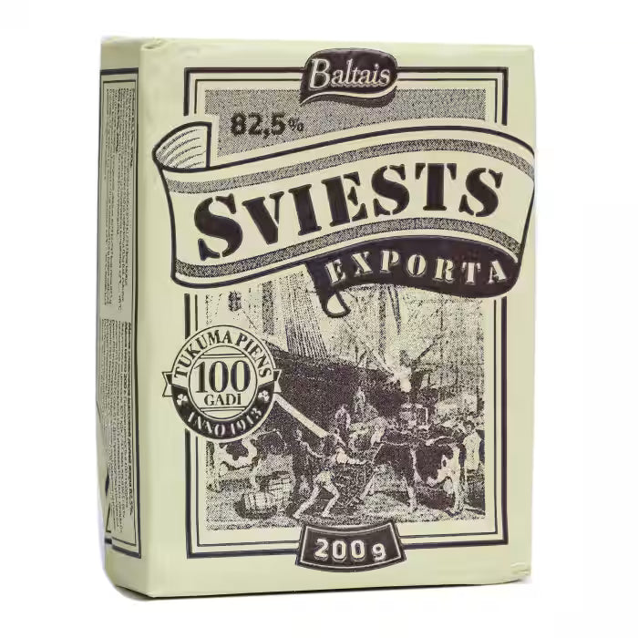 Sviests Rasa Sviests Exporta 82,5% 200g – Veikals linda