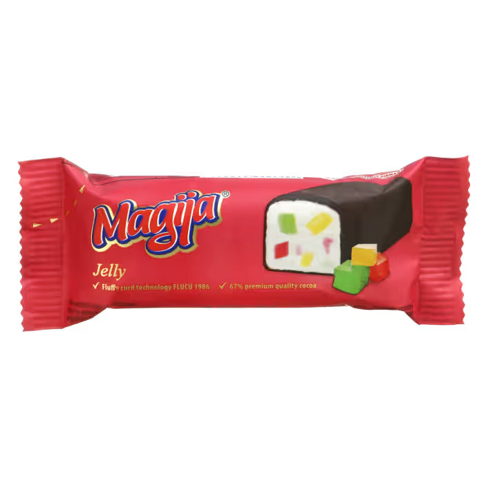 Magija Biezpiena sieriņš  ar želejas gabaliņiem 45g