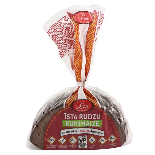 Rupjmaize Lāči Īstā 250g