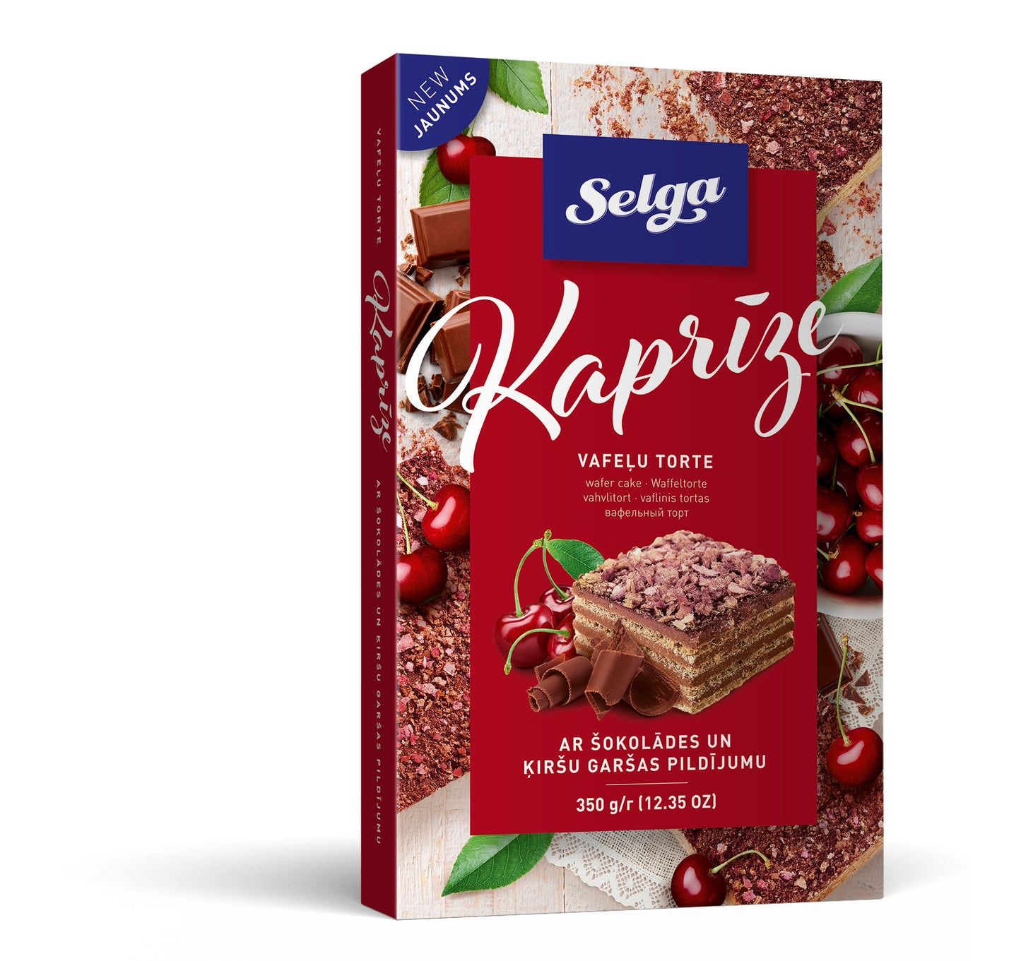 SELGA VAFEĻU TORTE KAPRĪZE 350g
