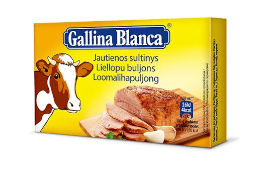 Liellopu gaļas buljons 8x10g, Gallina Blanca