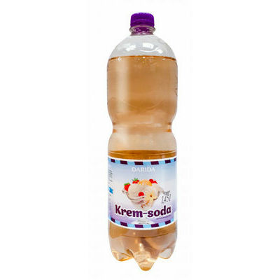 Darida B/a gāzēts dzēriens Krēms-soda 1.45l