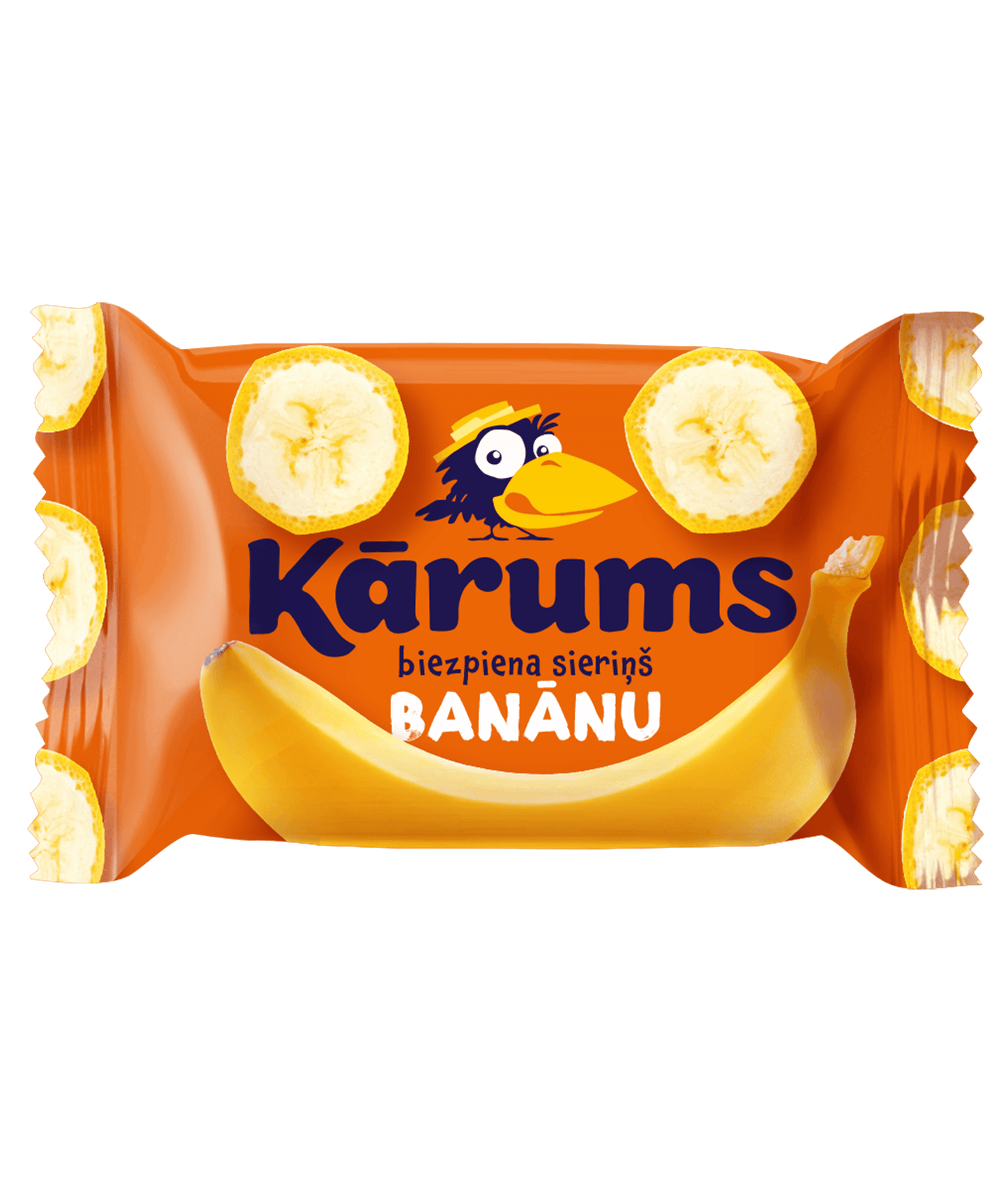 Kārums  Biezpiena sieriņš banānu, 45g