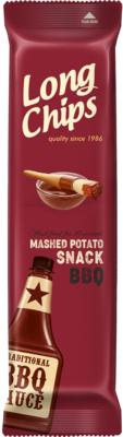 Long Chips kartupeļu čipsi ar BBQ garšu 75g