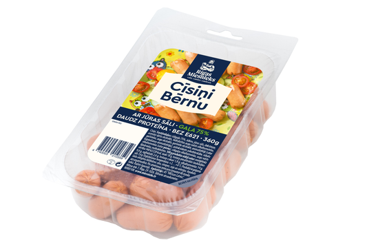 Rīgas Miesnieks  Cīsiņi Bērnu 360g