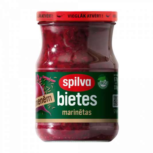 Spilva Marinētas bietes ar ķimenēm 520ml
