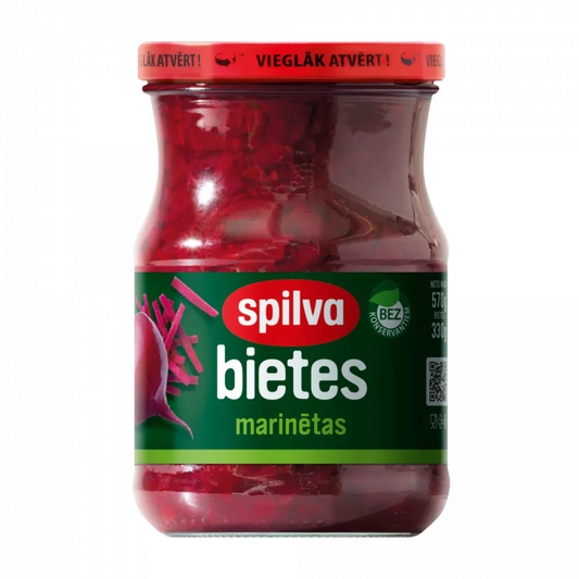 Spilva Marinētas bietes klasiskās 580ml