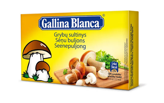 Buljons Gallina Blanca sēņu 8x10g