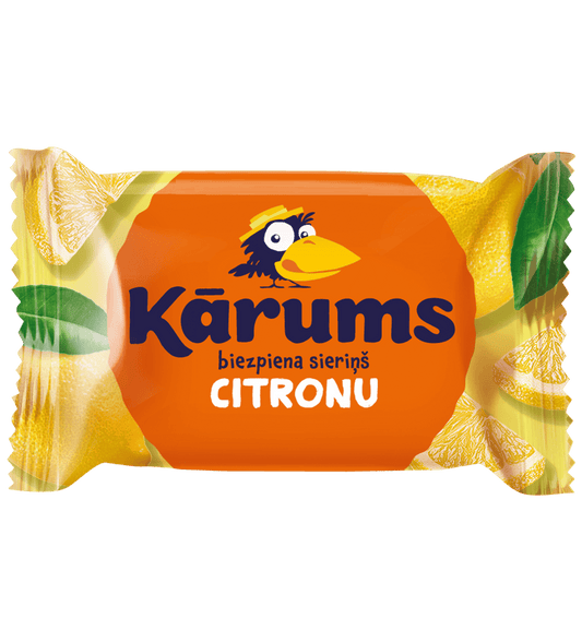 Kārums Biezpiena sieriņš citronu, 45g