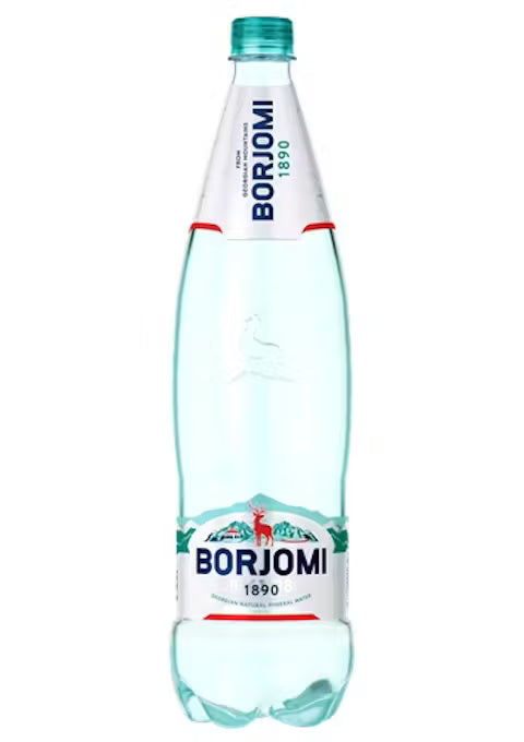 Minerālūdens BORJOMI gāzēts, PET, 1.25l