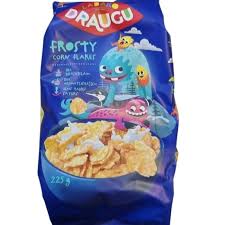 Sausās brokastis  'DRAUGU' Frosty Corn Flakes, 225g