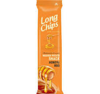 Long Chips kartupeļu čipsi ar MEDUS BBQ garšu 75g