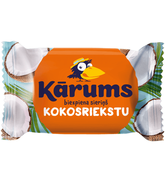 Kārums Biezpiena sieriņš kokosriekstu, 45g