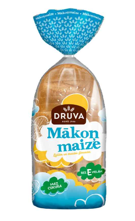 Druva Zelta Mākoņmaize 600g