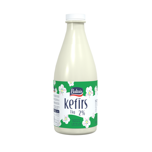Baltais Kefīrs 2%1 L