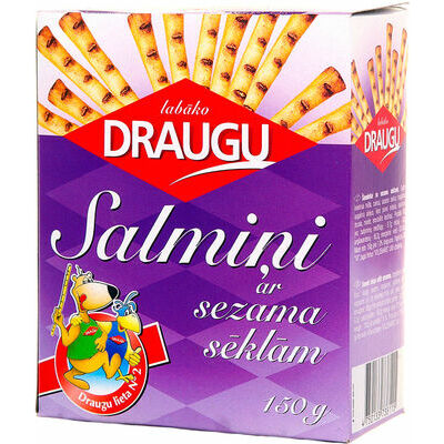 Salmiņi ar sezamu Labāko Draugu 150g