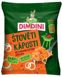 DIMDINI Štovēti kāposti ar karamelizētiem sīpoliem 500g