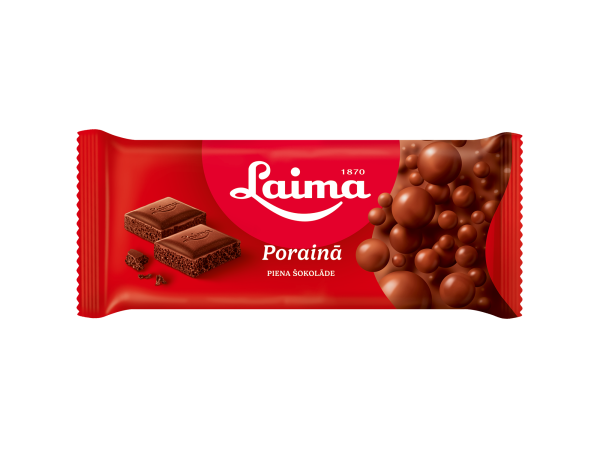 LAIMA PORAINĀ PIENA ŠOKOLĀDE 90g