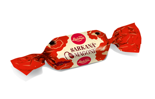 LAIMA ŠOKOLĀDES KONFEKTES SARKANĀ MAGONE 200g