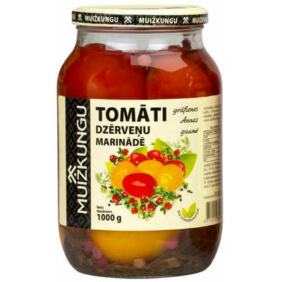 Muižkungu Tomāti dzērveņu marinādē 1000ml