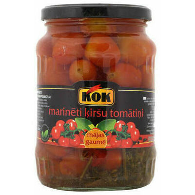 KOK Marinēti ĶIRŠU tomātiņi 680g