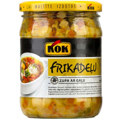 KOK Frikadeļu zupa ar gaļu 480g