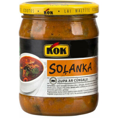 KOK Soļanka ar cūkgaļu 480g